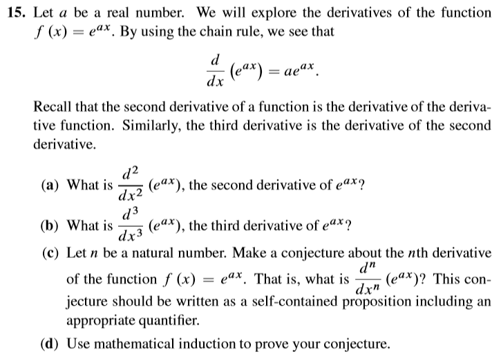 Solved Let a be a real number. We will explore the | Chegg.com