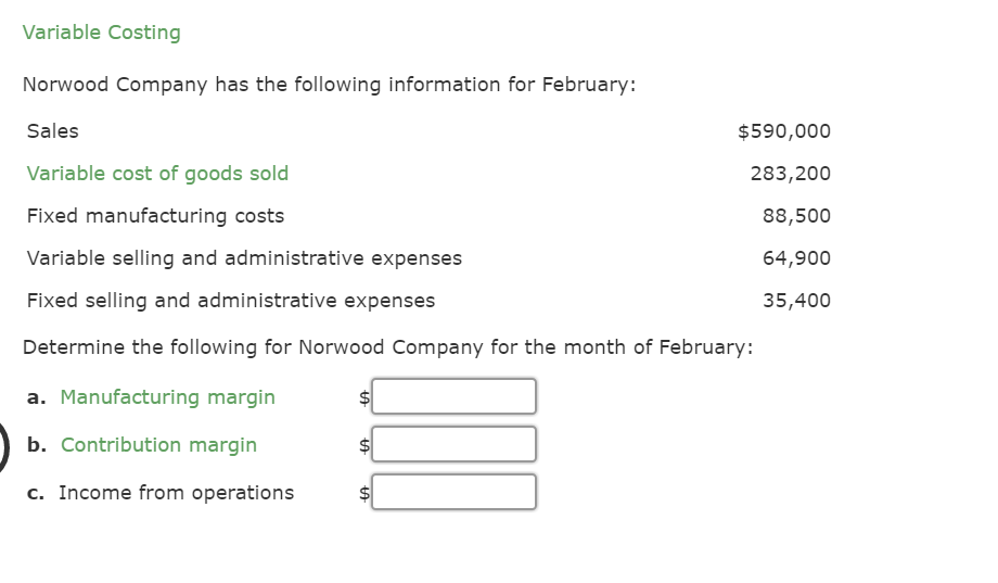 Solved Issuance of materials nstructions Chart of Accounts