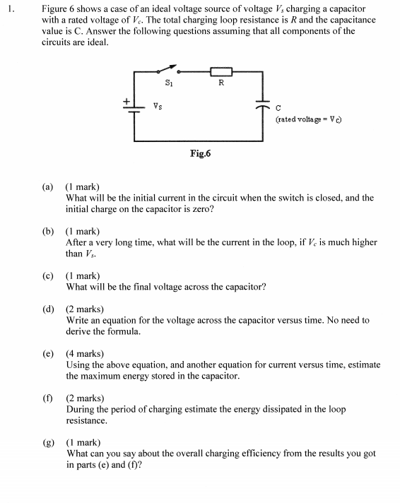 Solved Figure 6 shows a case of an ideal voltage source of