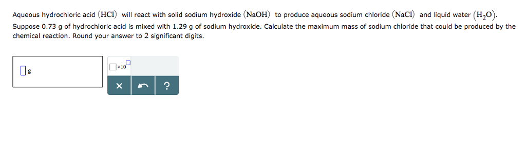 solved-aqueous-hydrochloric-acid-hcl-will-react-with-solid-chegg