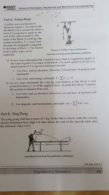 Solved ·RMIT School of Aerospace, Mechanical and | Chegg.com