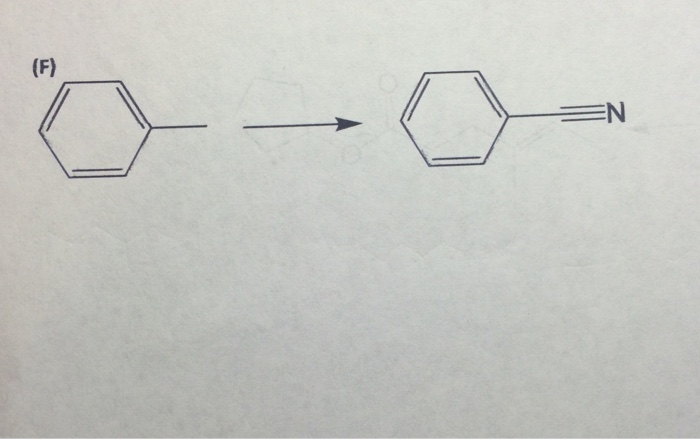 Solved How Would You Synthesize The Following Compound (must | Chegg.com