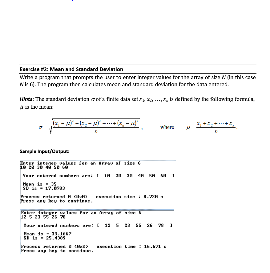 Solved (Using C++) Write a program that prompts the user to | Chegg.com