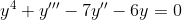 y+ y – 7y - 6y = 0