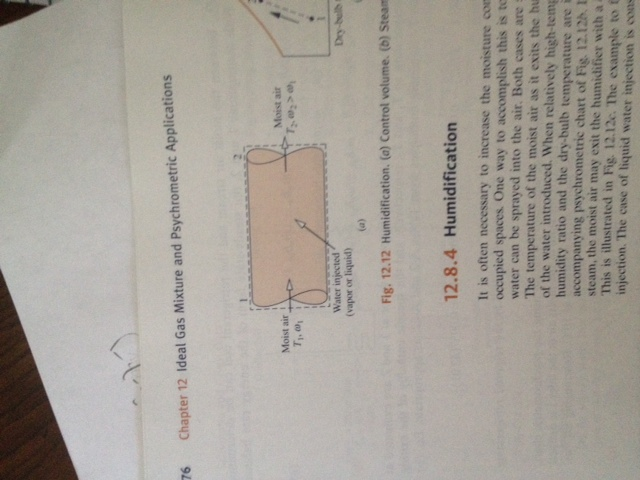 Solved 76 Chapter 12 Ideal Gas Mixture And Psychrometric | Chegg.com