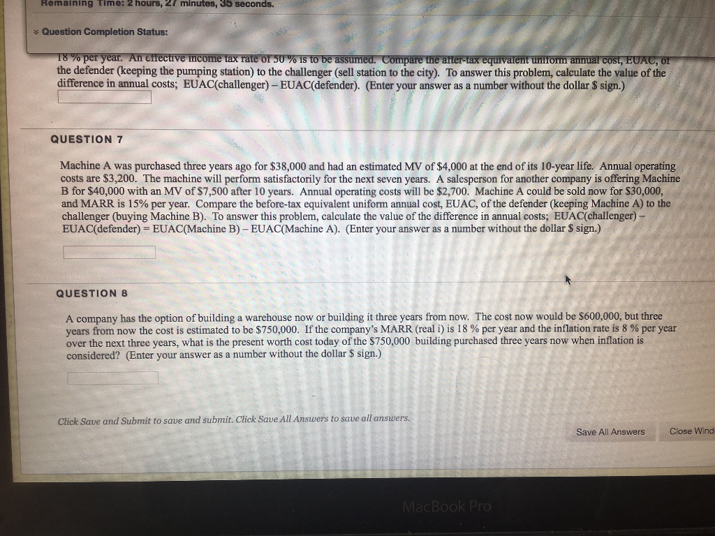 solved-machine-a-was-purchased-three-years-ago-for-38-000-chegg