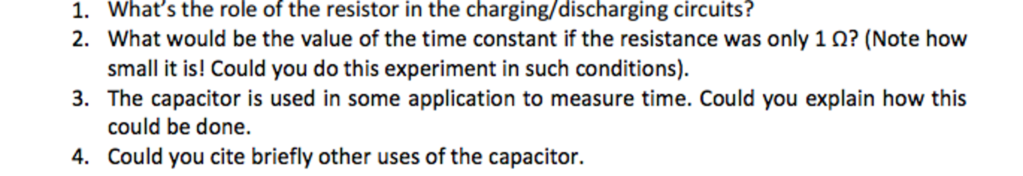 Solved What's the role of the resistor in the | Chegg.com