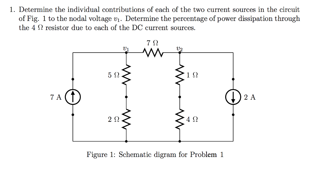 Solved Determine The Individual Contributions Of Each Of The | Chegg.com