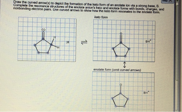 Solved Draw the curved arrows and o depict the formation of | Chegg.com