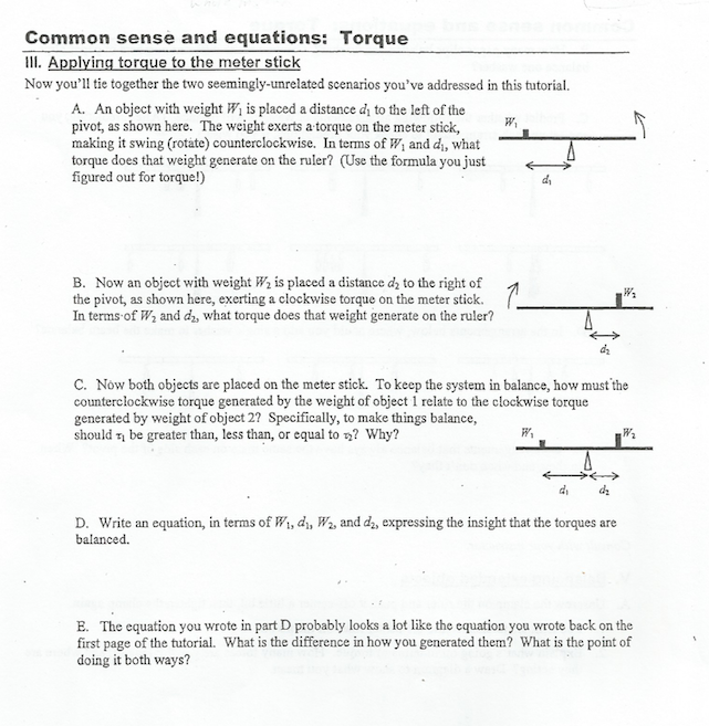 Solved Common sense and equations: Torque Applying torque to | Chegg.com