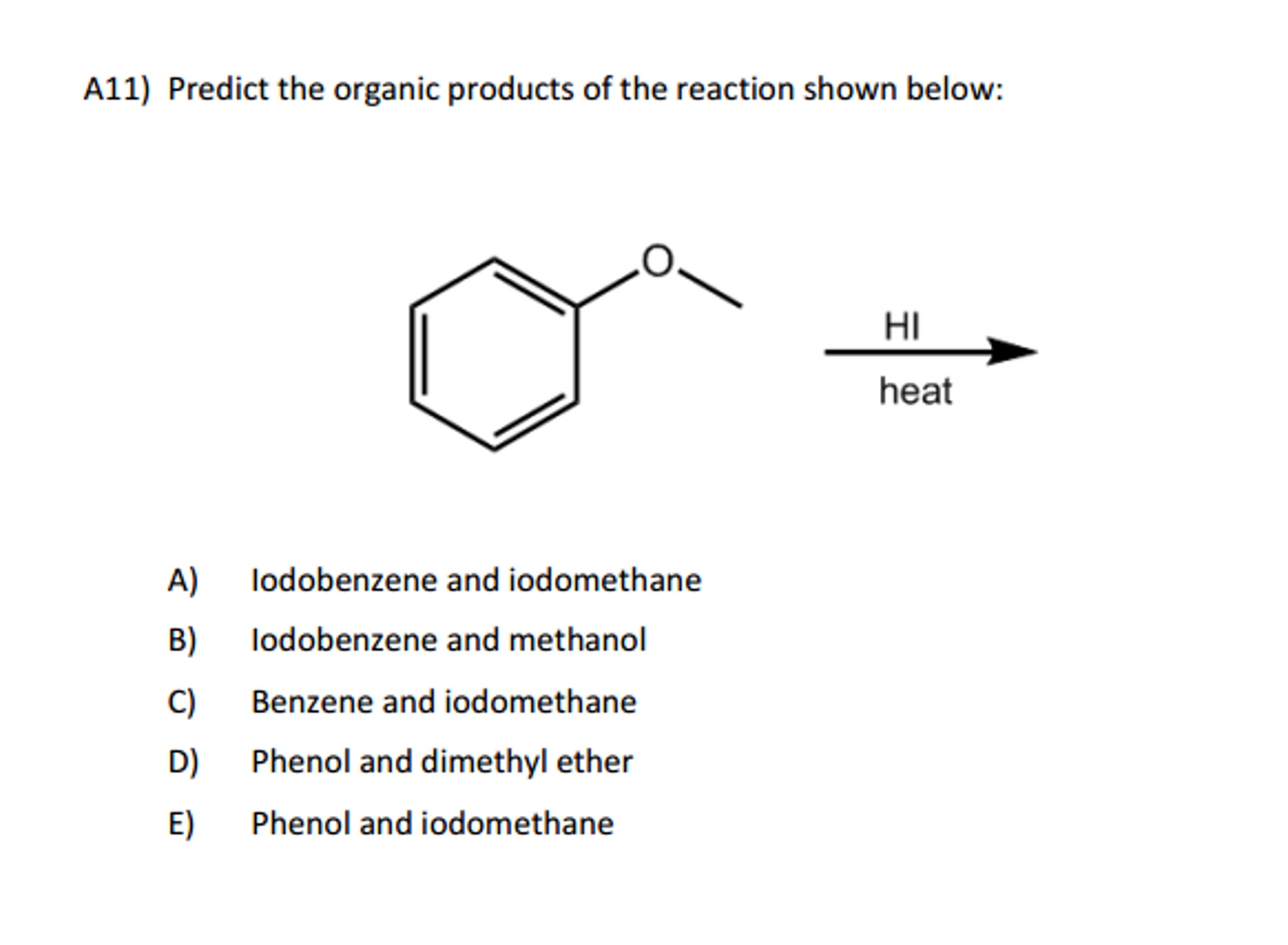 Solved Predict the organic products of the reaction shown