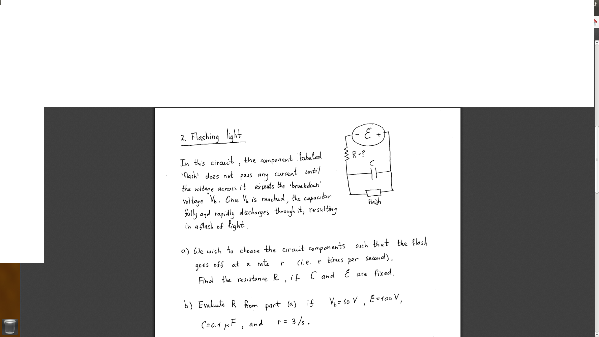 solved-rc-circuit-problem-thank-you-for-the-help-flashing-chegg