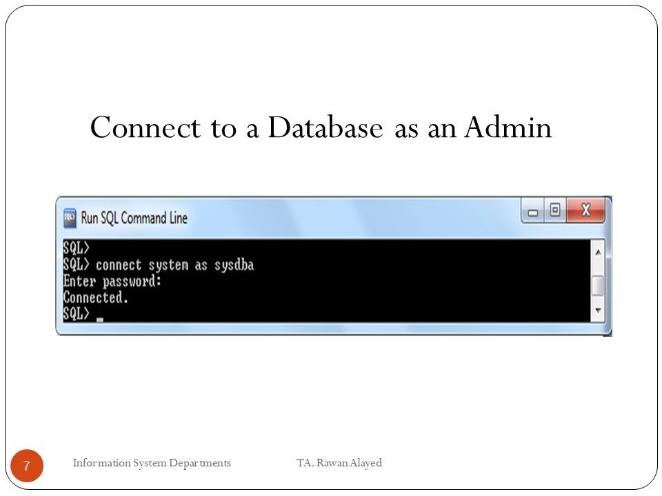 Solved SQL in Oracle The Data Definition Language (DDL) Used | Chegg.com