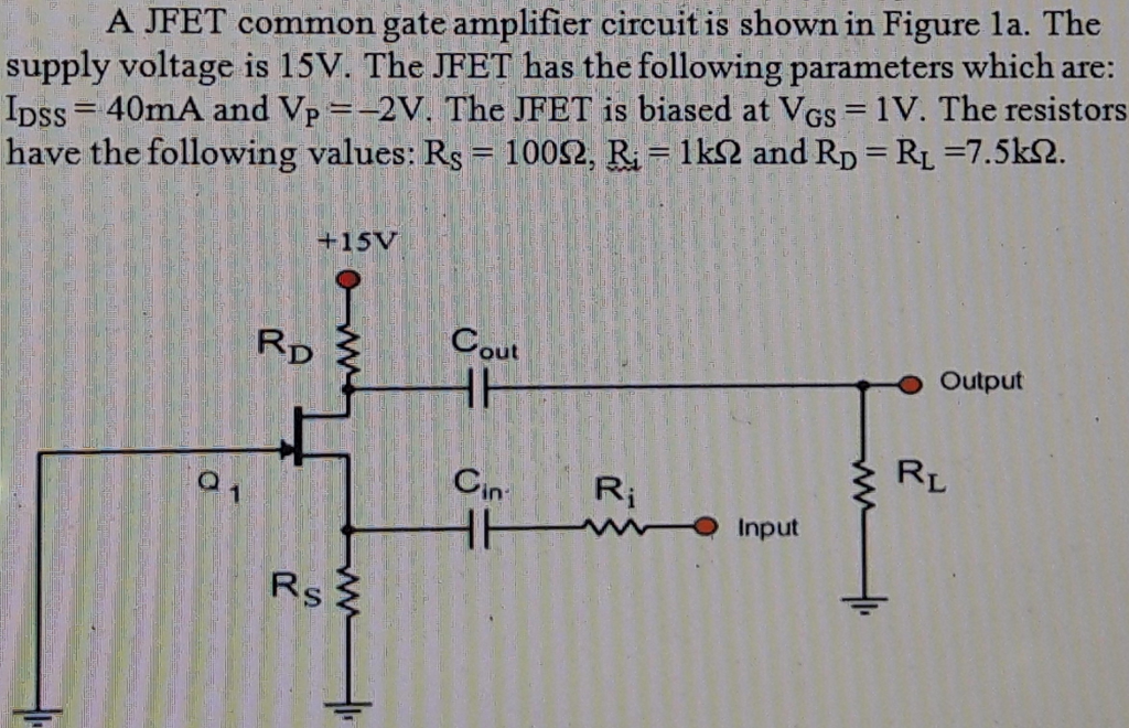 Solved (a) Draw the small signal ac equivalent circuit