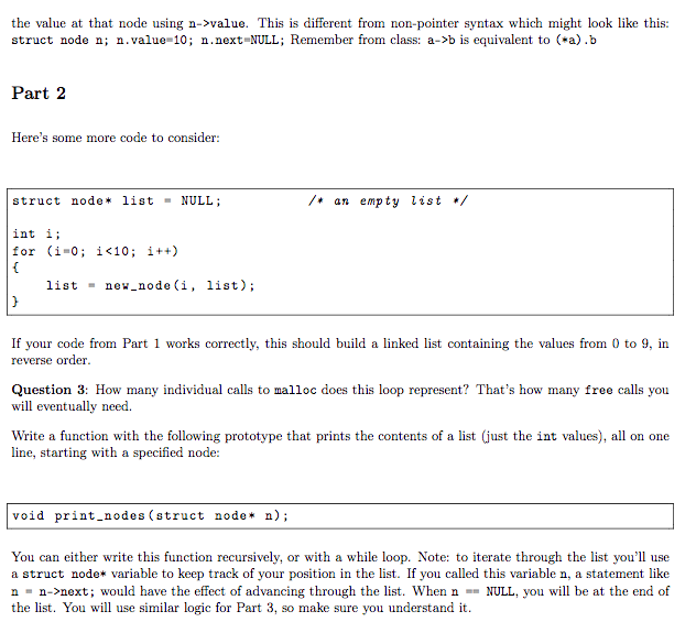 Solved This assignment is an exercise in building a linked | Chegg.com