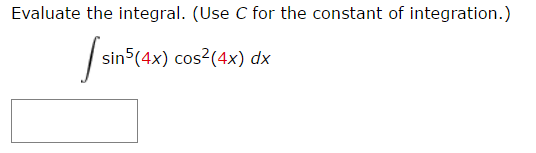 solved-evaluate-the-integral-use-c-for-the-constant-of-chegg