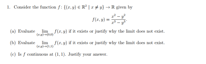 Solved Consider the function f: {(x, y) elementof R^2 | x | Chegg.com