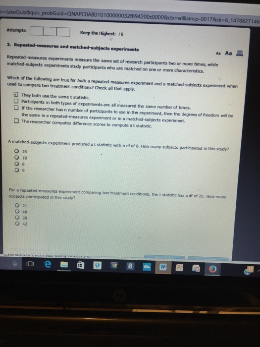 solved-repeated-measures-and-matched-subjects-experiments-chegg