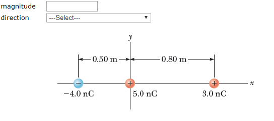 Solved Three Point Charges Are Aligned Along The X-axis As | Chegg.com