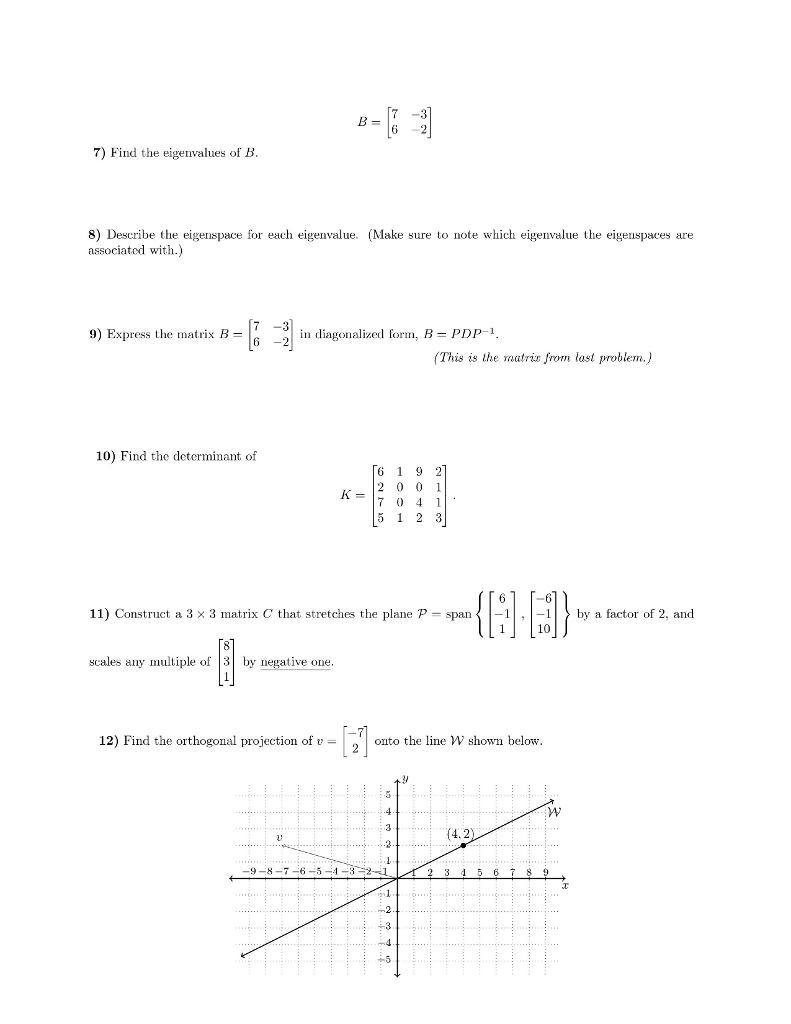 Solved MATH 201 HW 8 Due Friday June 9 nd 1 6 TI. Find the | Chegg.com