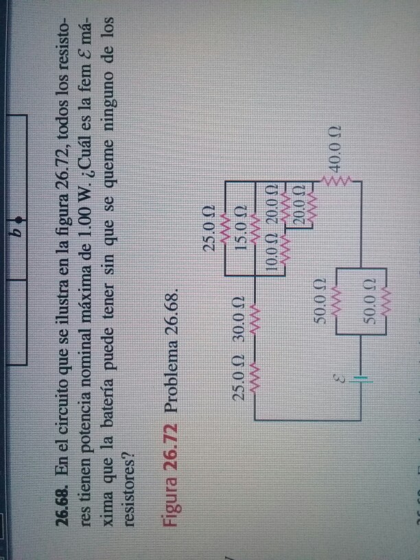 Solved 26.68. En El Circuito Que Se Ilustra En La Figura | Chegg.com