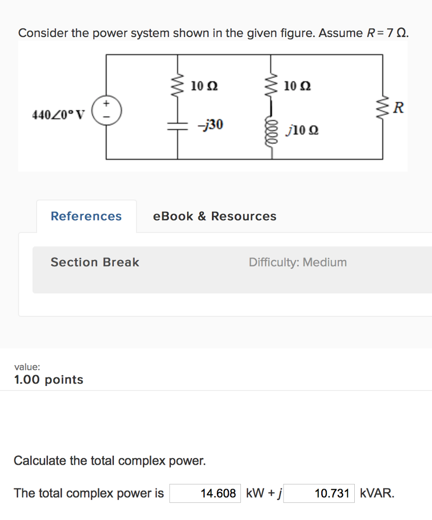 Solved Consider The Power System Shown In The Given Figure. | Chegg.com