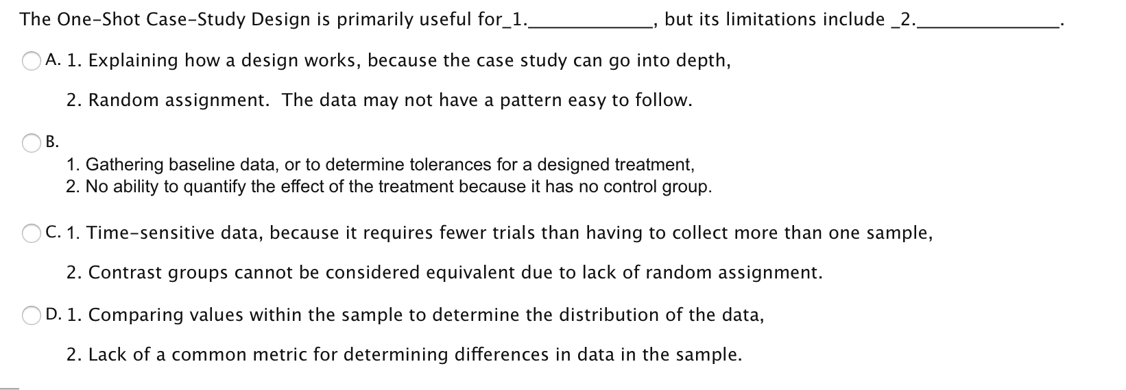 solved-the-one-shot-case-study-design-is-primarily-useful-chegg