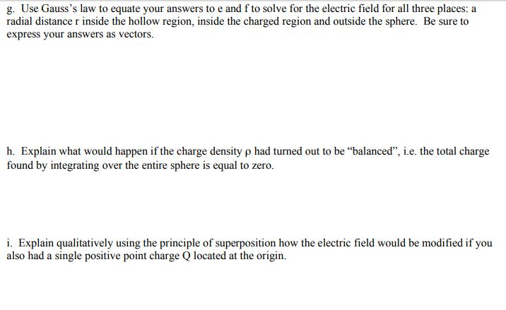 Solved 1 Gausss Law Applied To Systems With Spherical 0990
