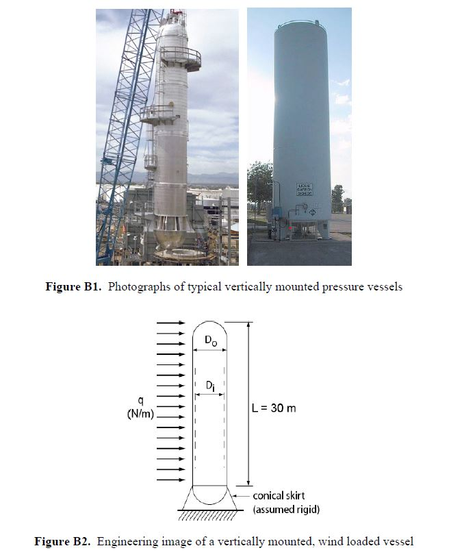 B. VESSEL DESIGN 35% B.1 Background A Large Vertical | Chegg.com