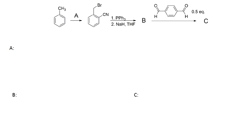 Solved Provide reagents/conditions A, and structures B, C | Chegg.com