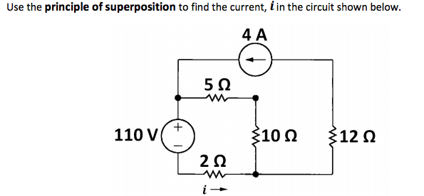 Solved Use the principle of superposition to find the | Chegg.com
