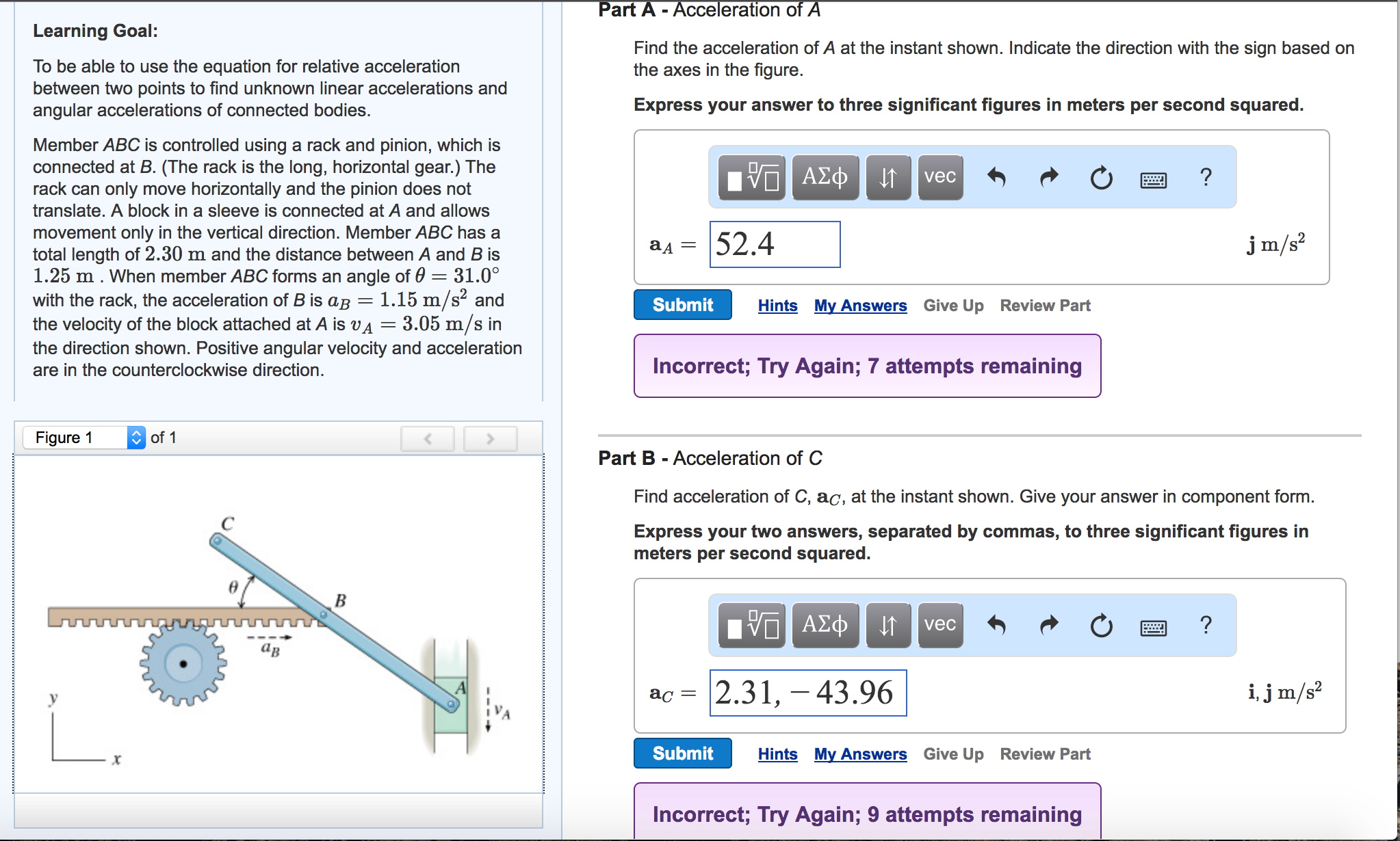 Solved Learning Goal: To Be Able To Use The Equation For | Chegg.com