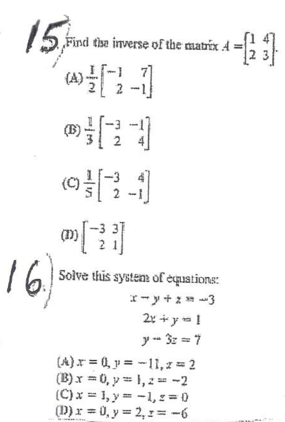 how to find inverse of a 3x3 matrix