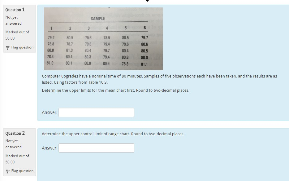 Solved Question 1 Not Yet Answered Marked Out Of 50.00 | Chegg.com