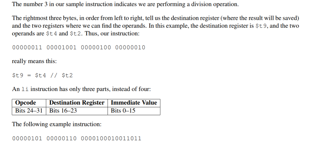 Solved Part III: Decode a Machine Instruction (20 points) | Chegg.com