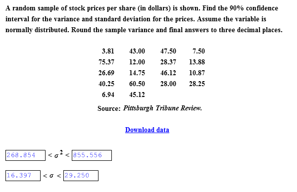 solved-a-random-sample-of-stock-prices-per-share-in-chegg