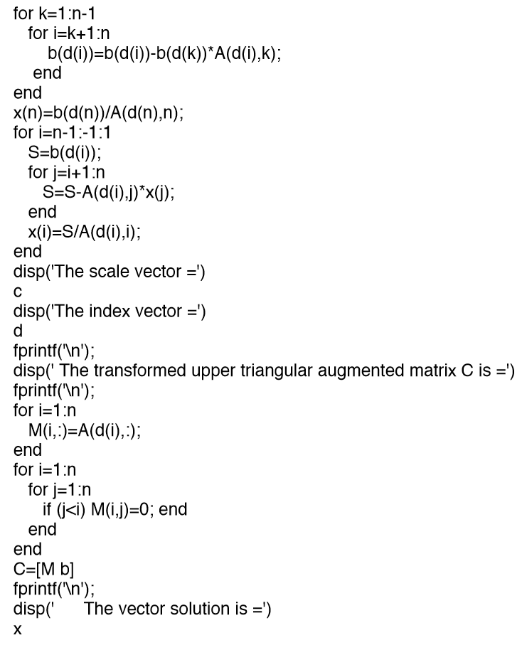 M function 4 3 the following matlab function chegg