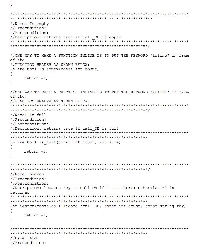 Solved You will implement a program to manage a dynamic | Chegg.com