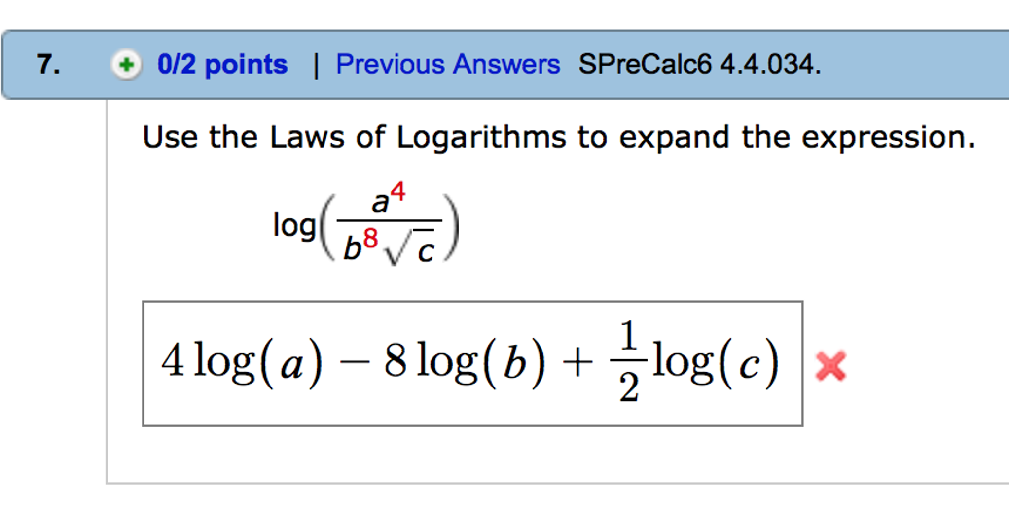 solved-use-the-laws-of-logarithms-to-expand-the-expression-chegg