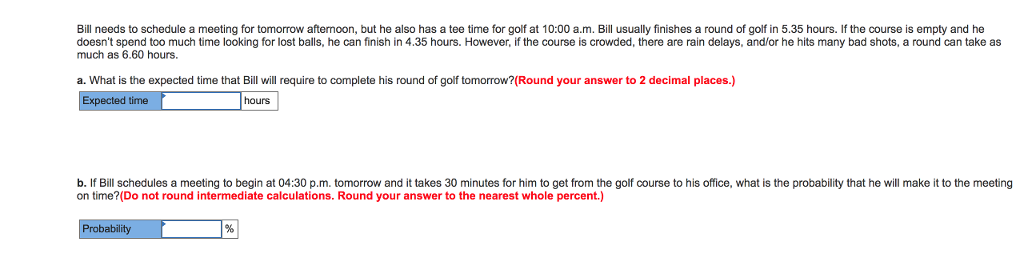 solved-bill-needs-to-schedule-a-meeting-for-tomorrow-chegg