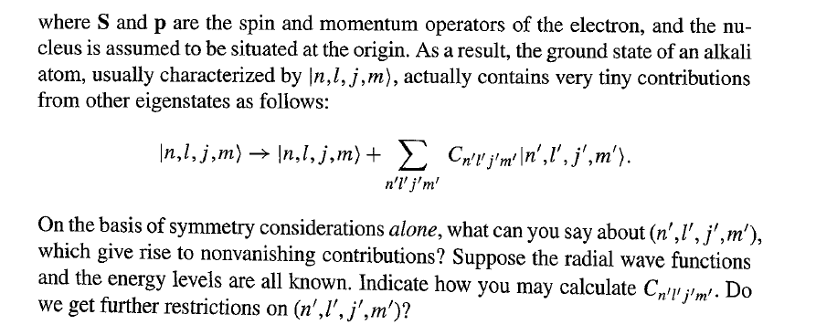 Solved Quantum Mechanics Problem From Modern Quantum | Chegg.com