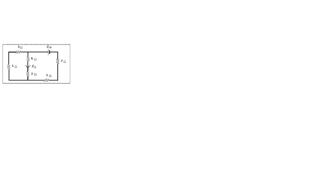 Solved A double loop circuit is shown in the figure below.