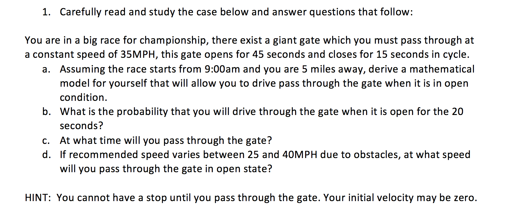 Solved Carefully read and study the case below and answer | Chegg.com