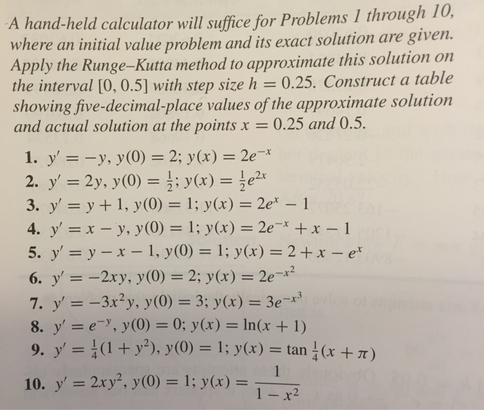 Initial value store problem calculator