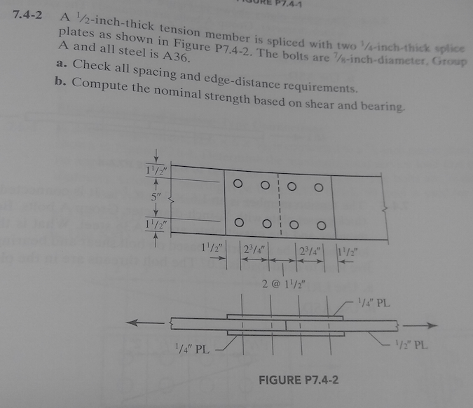 Solved Uure P7.41 Plates As Shown In Figure P74-2. The Bots 