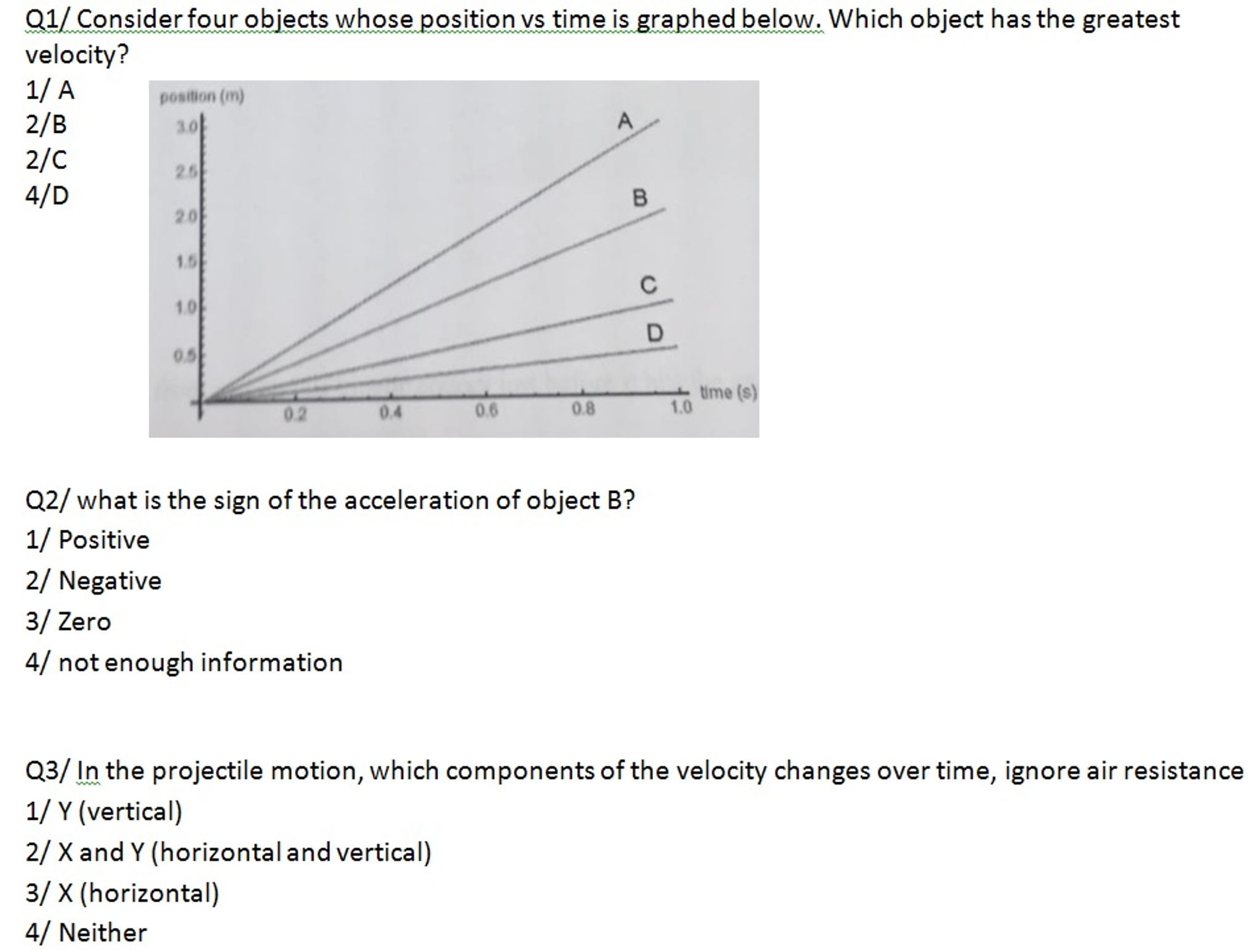 solved-consider-four-objects-whose-position-vs-time-is-chegg