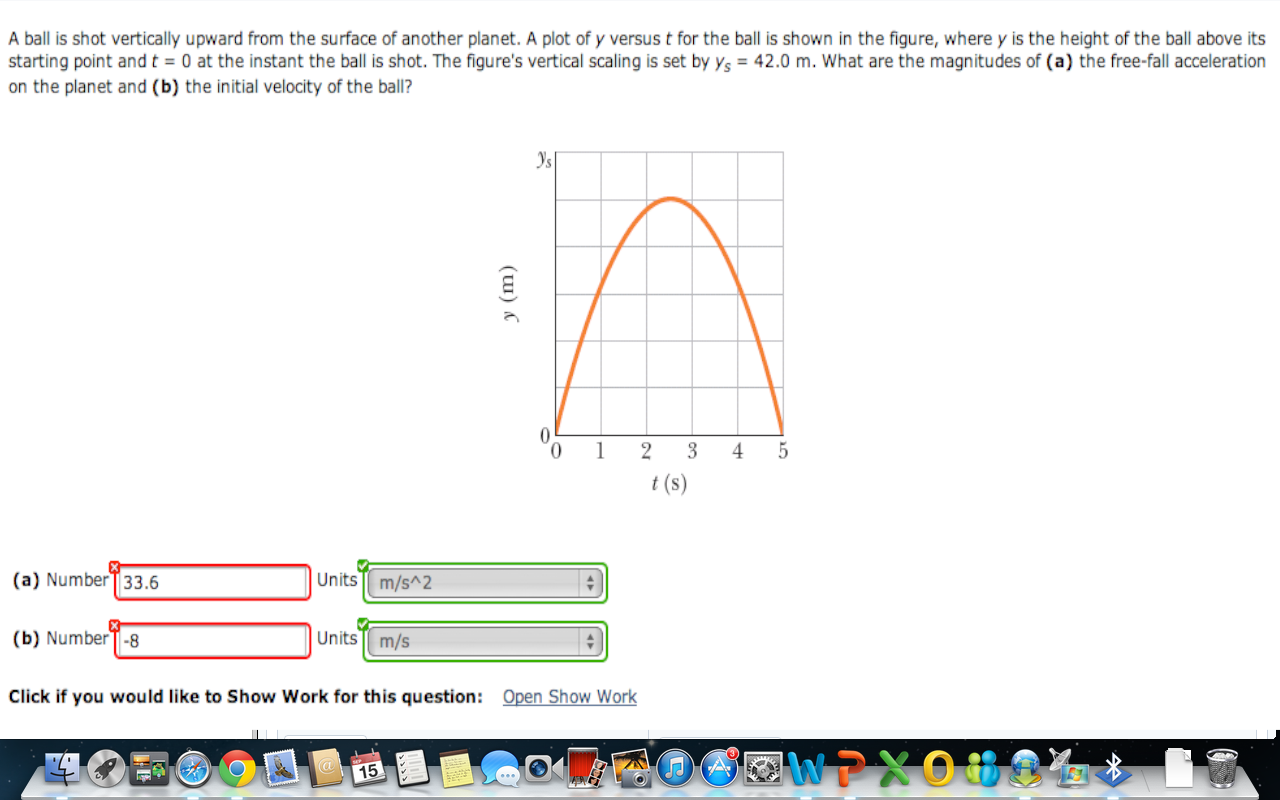 Solved A ball is shot vertically upward from the surface of
