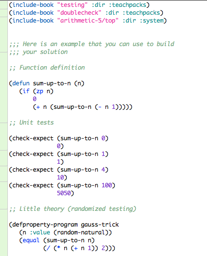 Solved need help to write LISP program:Software Testing with | Chegg.com