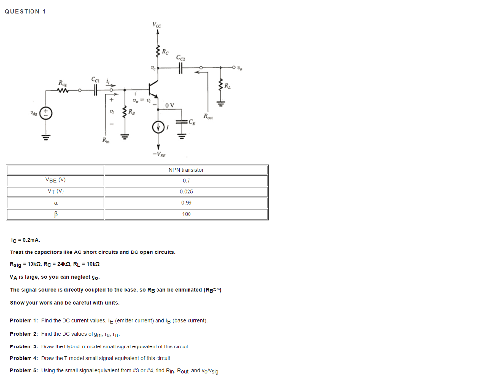 Solved Treat the capacitors like AC short circuits and DC