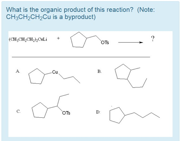 Solved What Is The Organic Product Of This Reaction Note Chegg